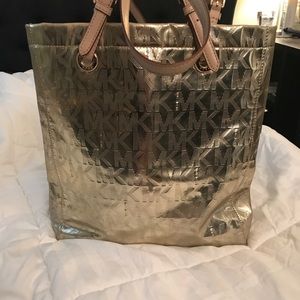 Michael Kors Metallic Tote